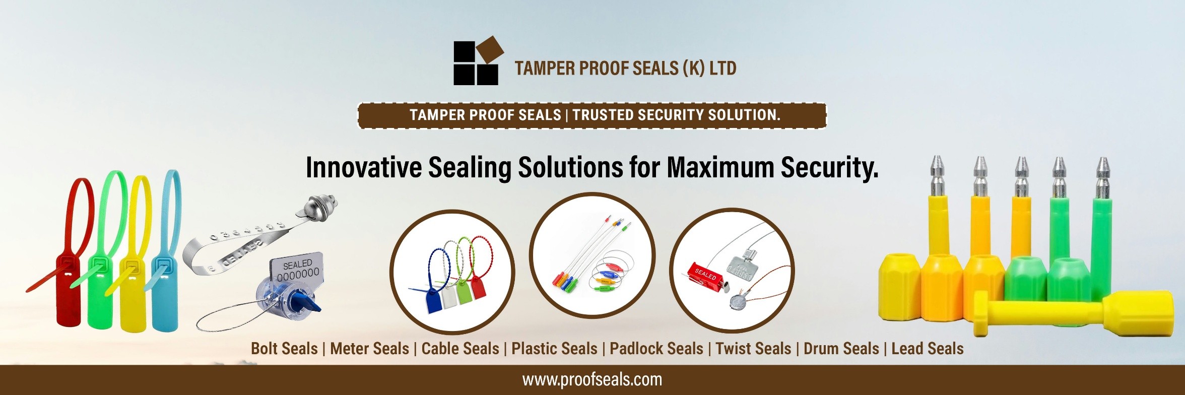 Tamper proof seals for cargo security in Mombasa